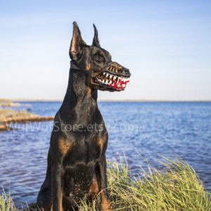 Bozal para perros lobo terrorífico perfecto para Halloween