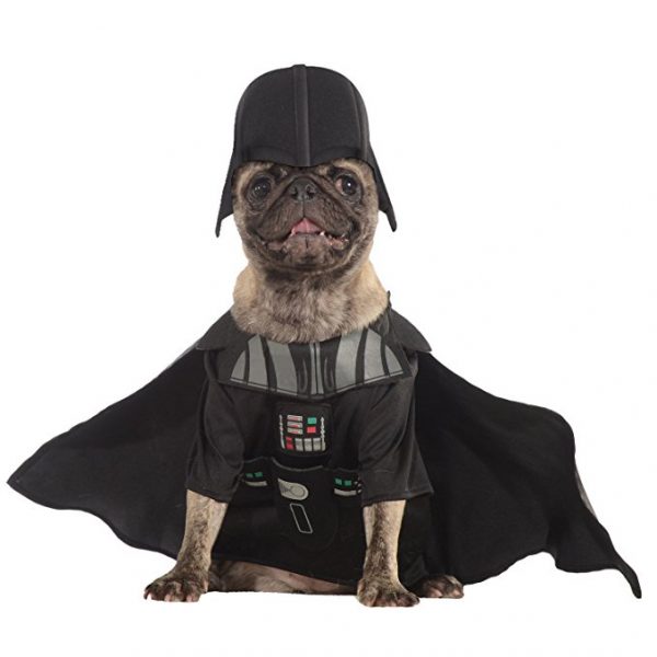 Disfraz de Darth Vader para perro