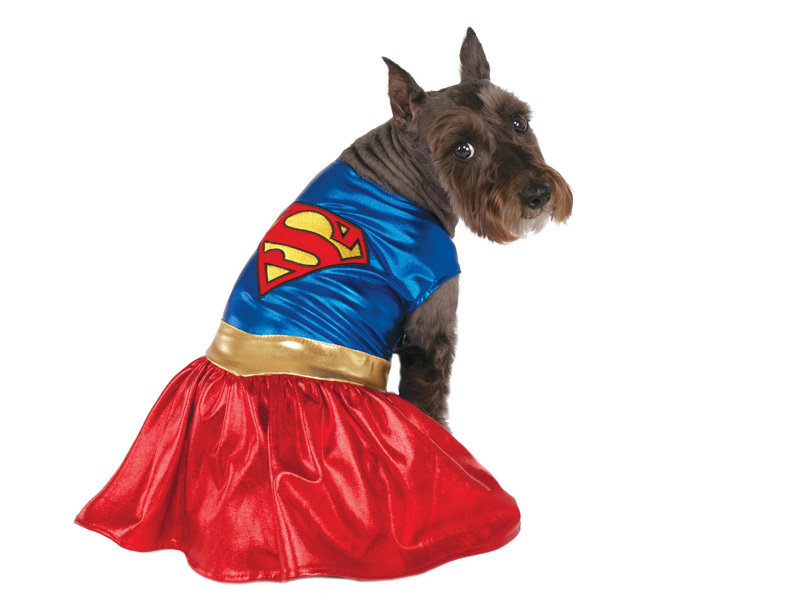 Disfraz para perro de supergirl